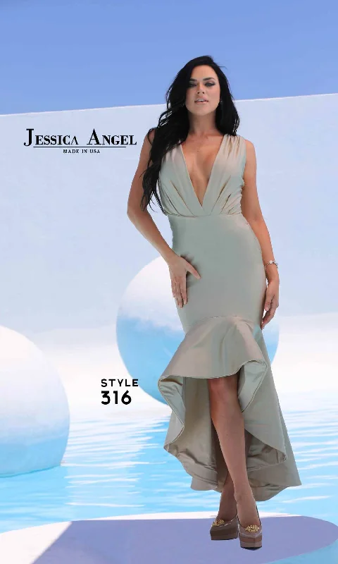 Off-White Gown Jessica Angel 316