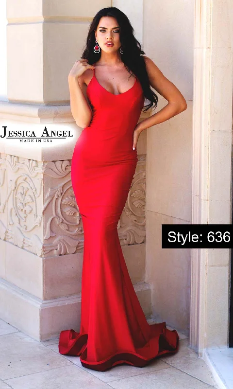 Sheer Panel Dress Jessica Angel 636