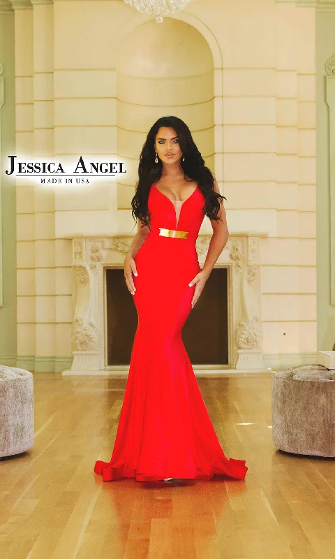 Stylish Taffeta Dress Jessica Angel 303