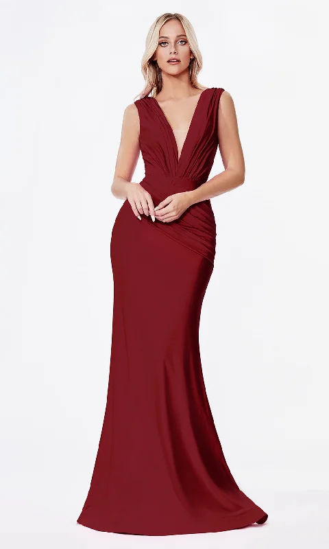Gold Embellished Gown Cinderella Divine CD912