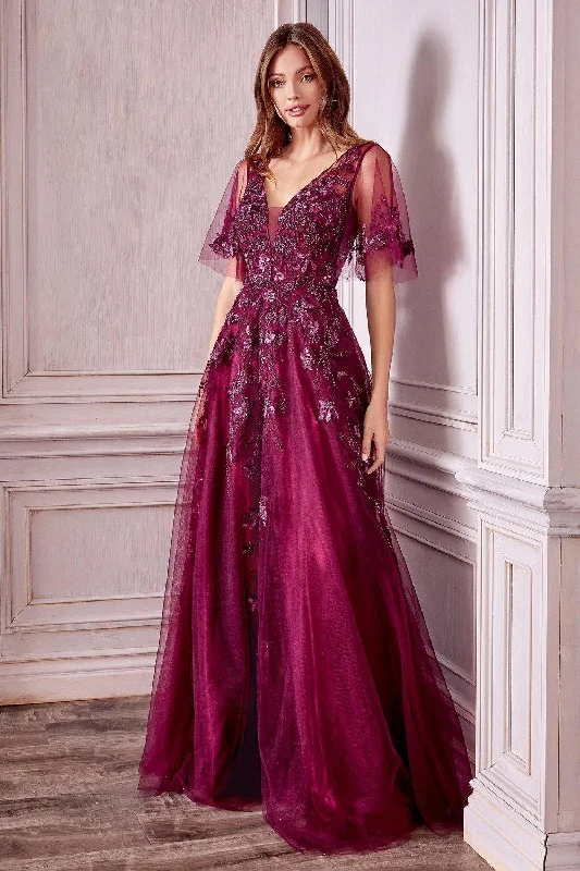 Full Skirt Dress Andrea & Leo ALA0941 Long Prom Dress Sale
