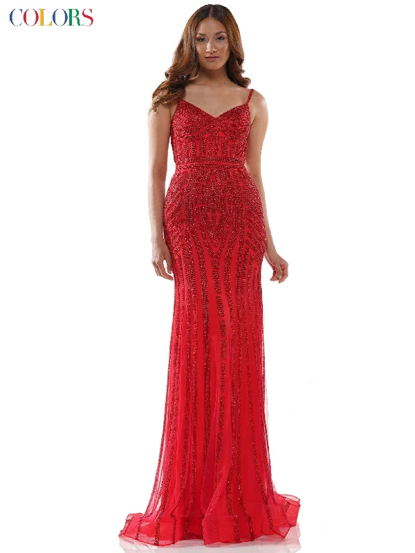 Unique Formal Dress Colors G664 Colors Prom Long Formal Beaded Gown