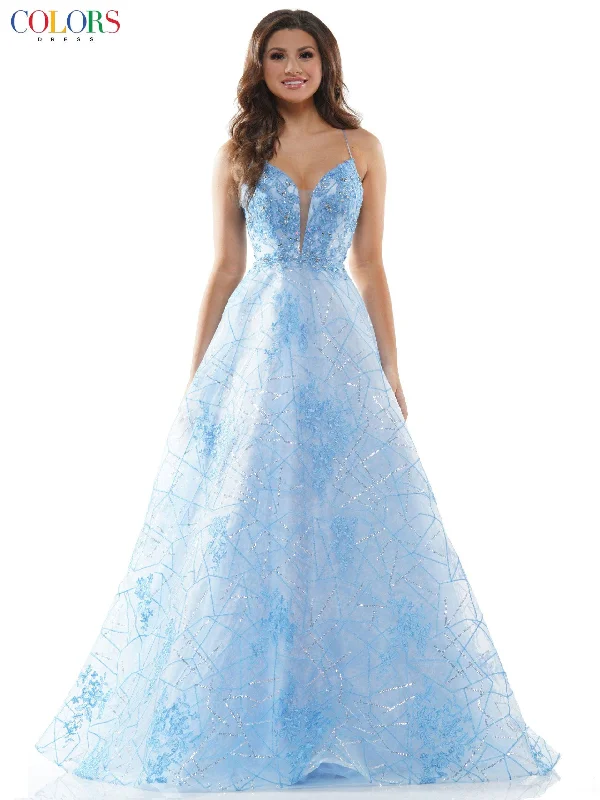 Timeless Gown Colors 2539 Colors Prom Long Spaghetti Strap Formal Dress