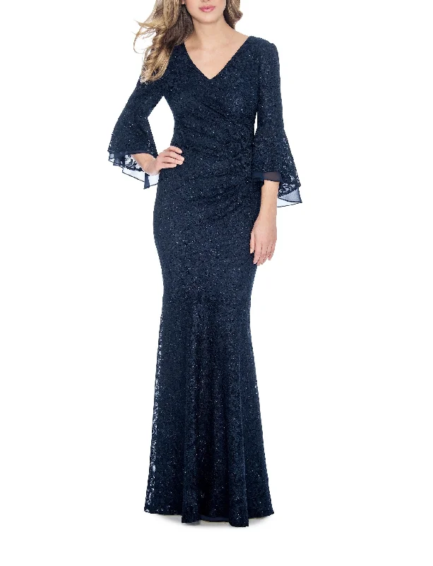 Vintage Lace Dress Decode 1.8 Flounce Sleeve Formal Long Lace Dress