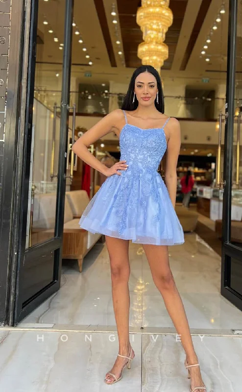 Dark Green Dress H1714 - Glitter Sheer Lace Embroidered Short Graduation Party Homecoming Dress Dark Green Dress H1714 - Glitter Sheer Lace Embroidered Short Graduation Party Homecoming Dress