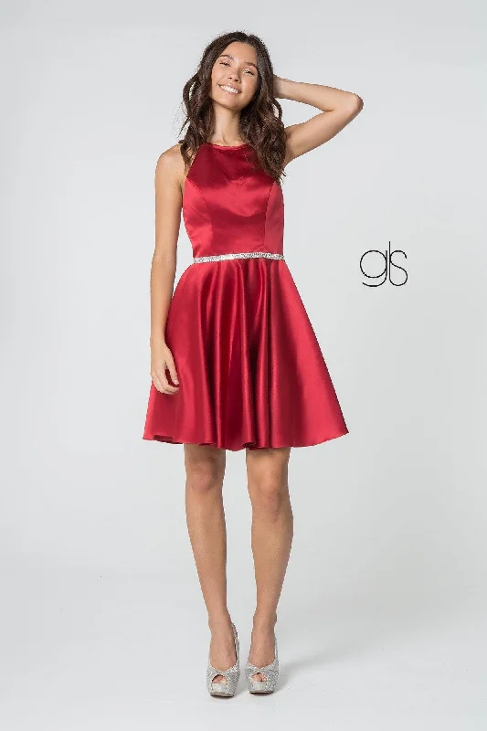 Exquisite Couture Dress Formal Satin Short Dress Cocktail Sale