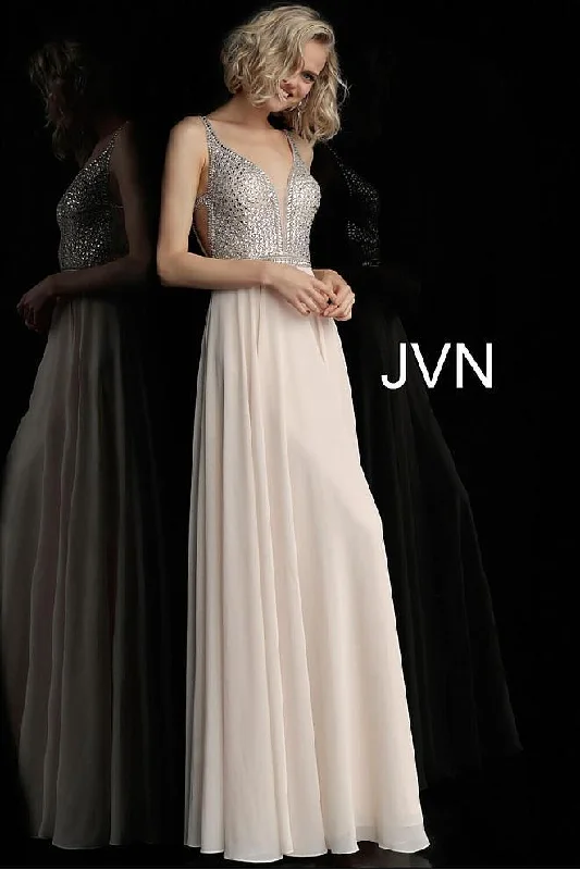 Figure-Flattering Gown Jovani 62409 Formal Long Prom Dress