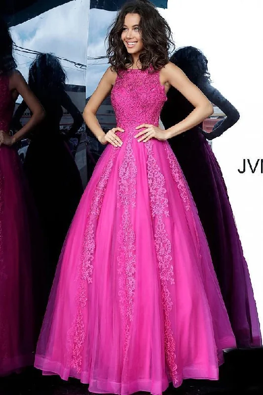 Exquisite Couture Dress Jovani Long Sleeveless Prom Ball Gown Sale