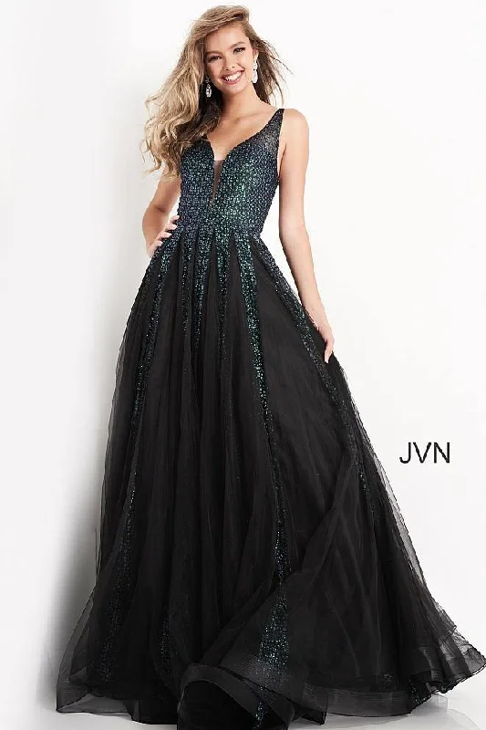 Side Slit Gown Jovani 04787 Prom Long Dress