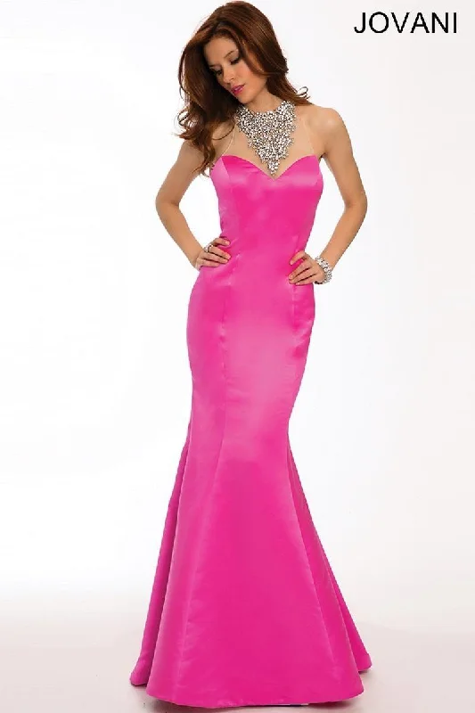 Chic Formal Gown Jovani 20999 Mermaid Long Formal Prom Gown