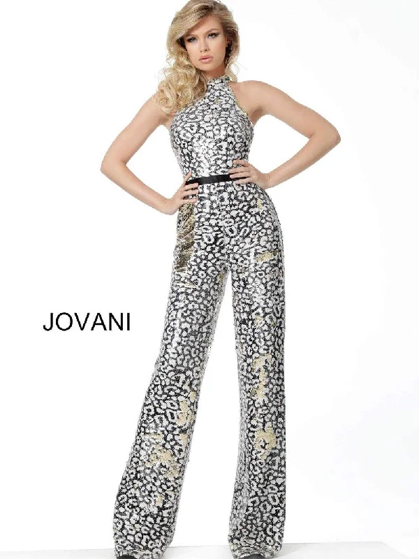 Open Back Dress Jovani 3578 Formal Jumpsuit