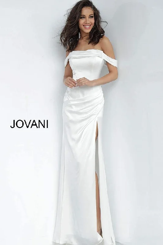 Figure-Flattering Gown Jovani 68087 Long Formal Dress