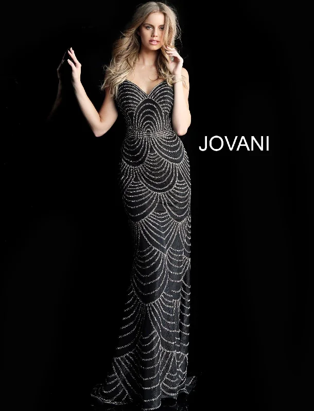 Timeless Satin Dress Jovani 66967 Long Formal Dress Prom