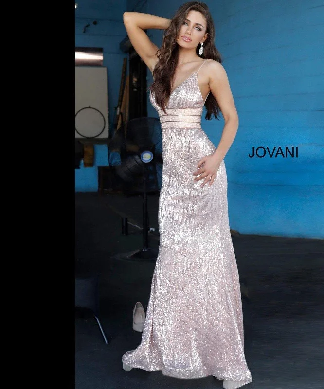 Vivid Color Gown Jovani 4697 Long Sexy Fittted Prom Dress