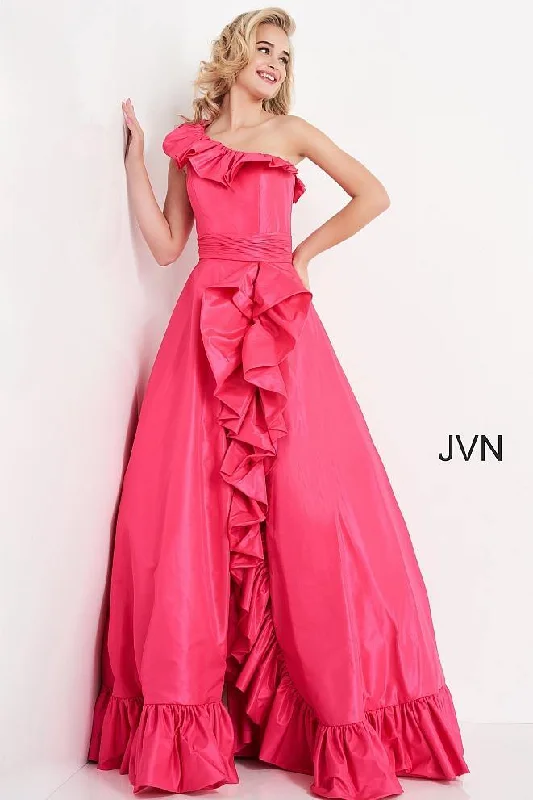 Charcoal Gray Gown Jovani Long Prom Dress JVN03231