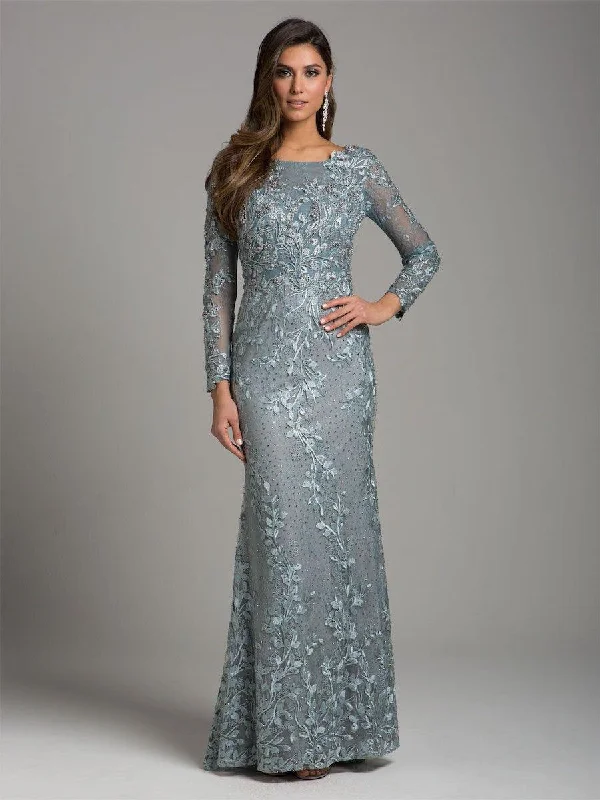 Perfect Prom Dress Lara Dresses 29924 Long Sleeve Embellished Evening Gown