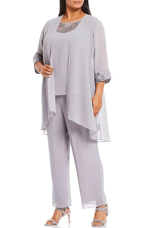 Sophisticated Gown Le Bos Long Formal Evening 3 Piece Pant Set 26335