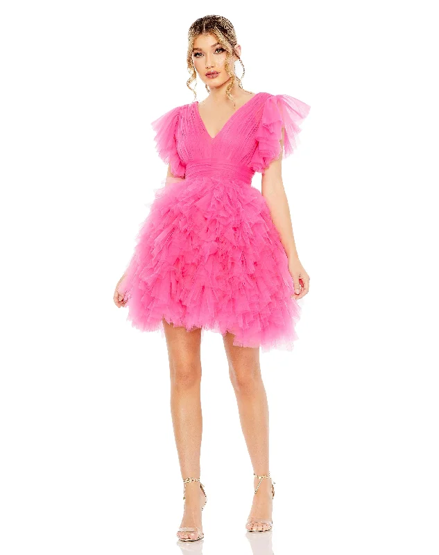 Regal Ball Gown Mac Duggal 20505 Homecoming Short Cocktail Dress