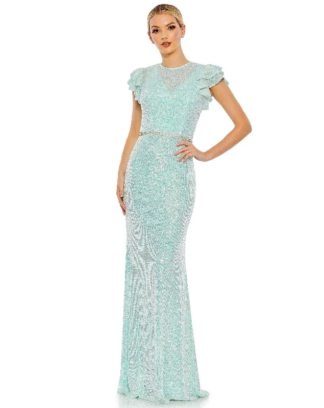 Sparkly Mermaid Dress Mac Duggal 26942 Long Formal Evening Dress