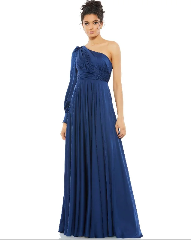 Fashionable Formal Dress Mac Duggal 67866 Long Formal One Shoulder Dress