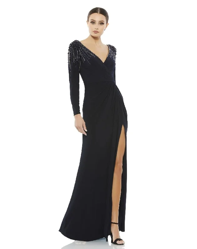 Trendy Party Dress Mac Duggal 55715 Long Mother of the Bride Dress