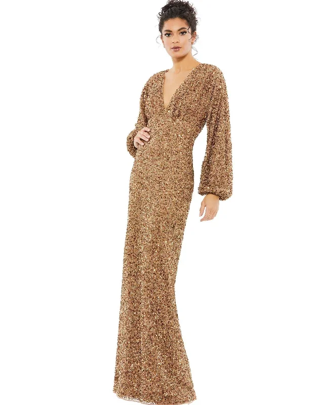 Bold Print Formal Dress Mac Duggal 10791 Mother of the Bride Long Dress
