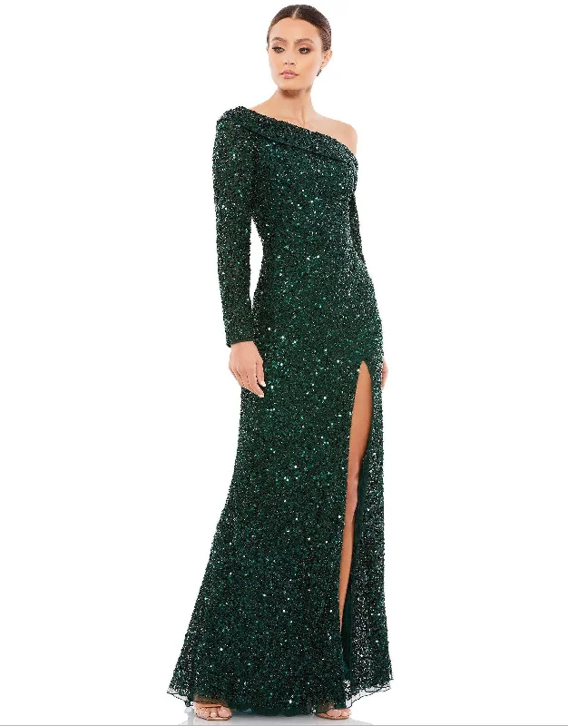 Regal Velvet Gown Mac Duggal 5449 Mother of the Bride Long Dress