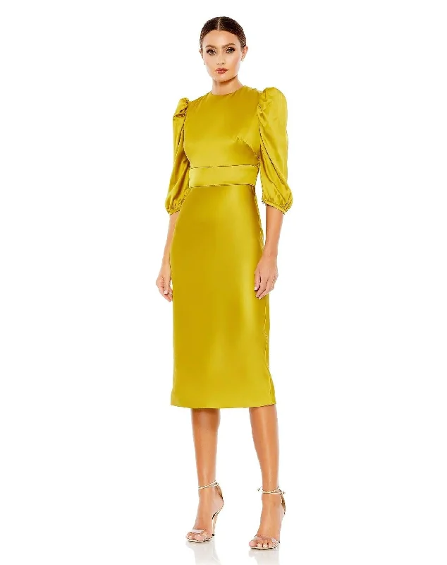 Red Carpet Dress Mac Duggal 26927 Mother of the Bride Midi Dress