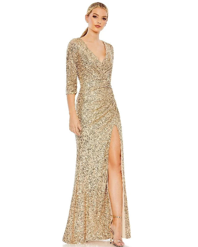 Off-White Gown Mac Duggal 3442015 Prom Long