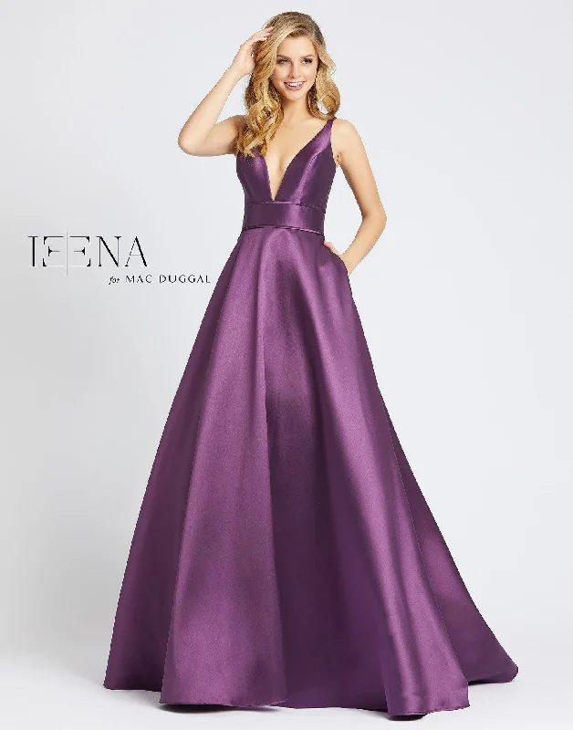 Dreamy Wedding Gown Mac Duggal 55010 Sleeveless Prom Long Ball Gown