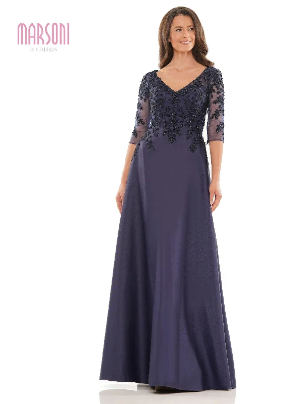 Winter Ball Gown Marsoni Long Mother of the Bride Formal Gown 1174