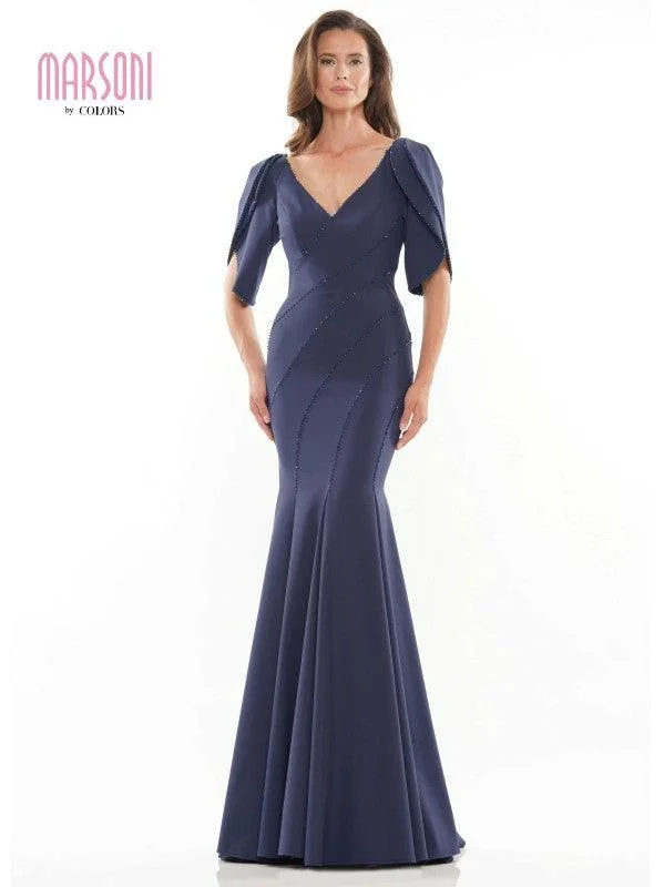 Hollywood-Inspired Gown Marsoni Long Mother of the Bride Gown 1160