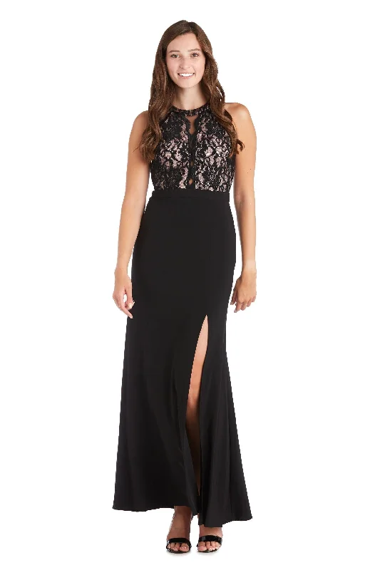 Simple Chiffon Dress Morgan & Co 12267J Long Formal Dress