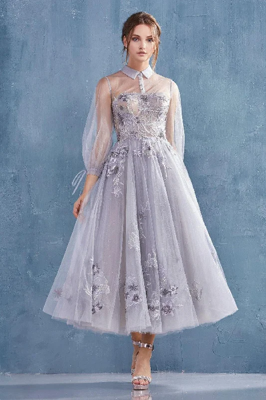 Perfect Prom Dress Andrea & Leo A0862 Mother of the Bride Midi Dress