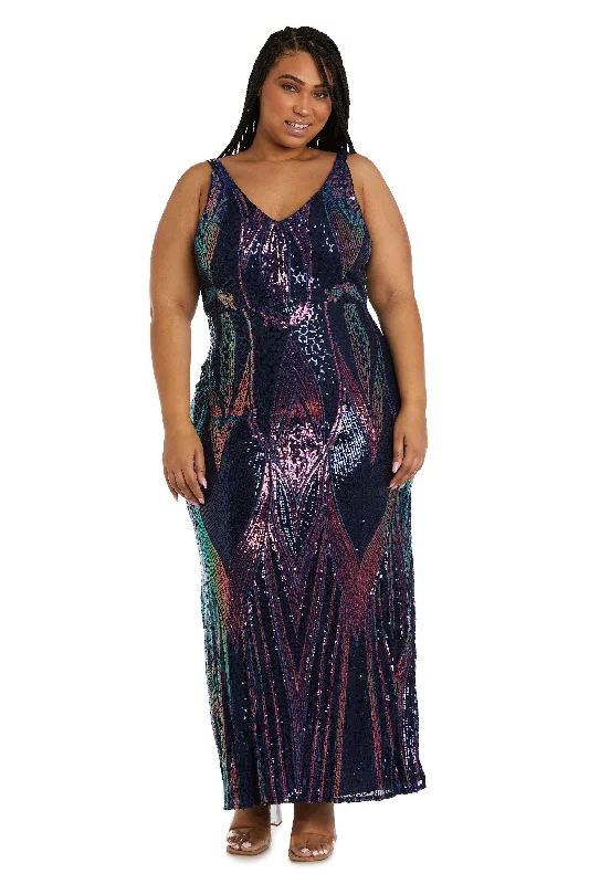 Lavish Evening Gown Nightway Long Plus Size Formal Dress 22089W
