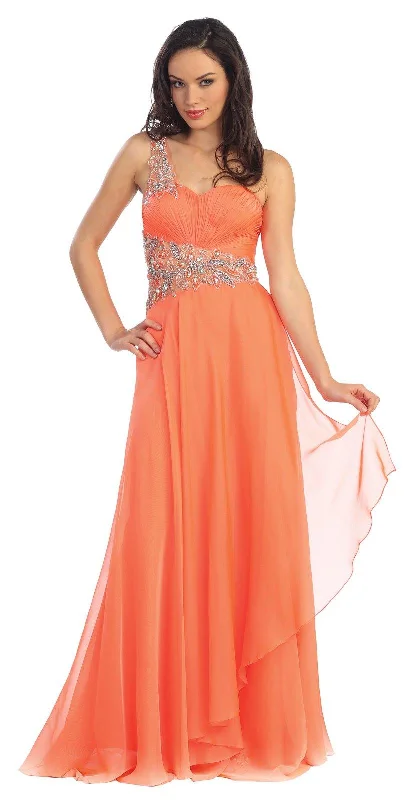 Showstopper Dress Jewel Embellished Long Prom Dress
