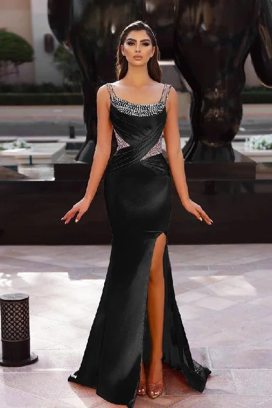 Bold Print Formal Dress Portia and Scarlett PS23049 Long Formal Fitted Prom Dress
