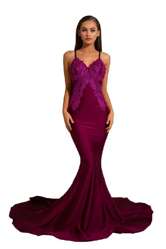 Glamorous Formal Dress Portia And Scarlett 6303 Sexy Long Formal Prom Dress
