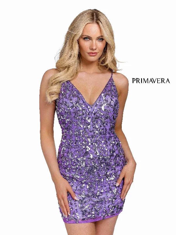 Gorgeous Party Dress Primavera Couture Prom Short Beaded Dress 3813