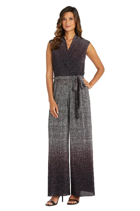 Glamorous Formal Dress R&M Richards 9110 Long Formal Ombre Jumpsuit