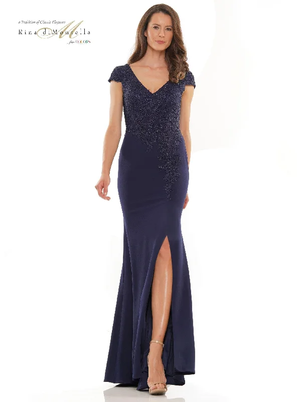 Showstopper Dress Rina di Montella Mother of the Bride Long Gown 2763