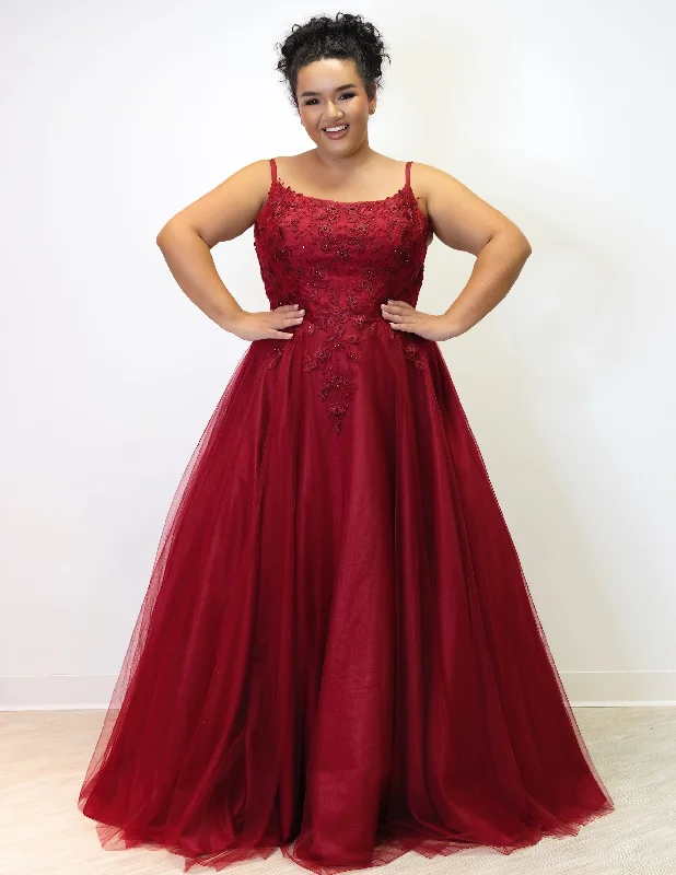 Satin Mermaid Dress For the Love of Lace Formal Gown