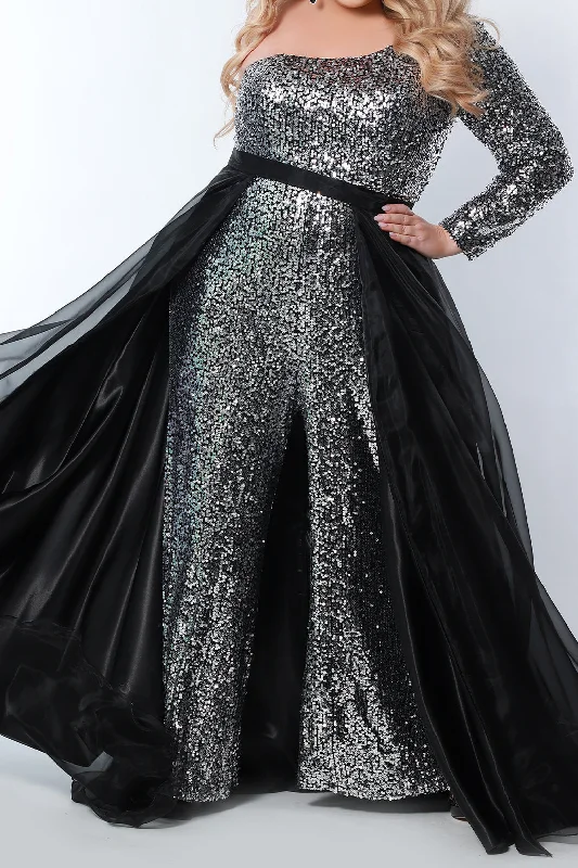 Dainty Chiffon Dress Organza/Satin Overskirt
