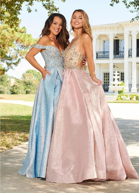 Chic Formal Gown Rachel Allan Sexy Long Prom Dress