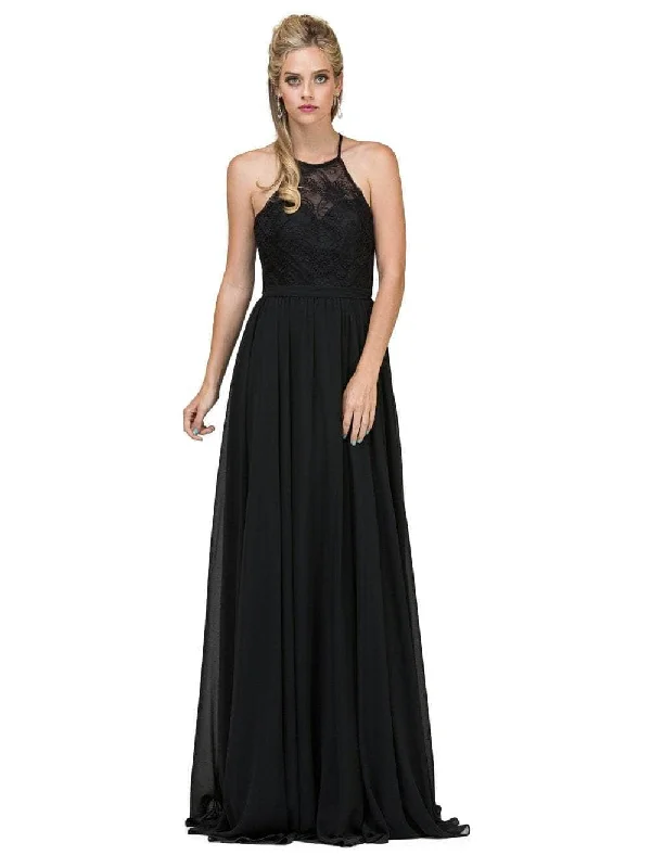 Elegant Organza Dress Dancing Queen - 2009 Sheer Halter Pleated A Line Evening Dress Elegant Organza Dress Dancing Queen - 2009 Sheer Halter Pleated A Line Evening Dress