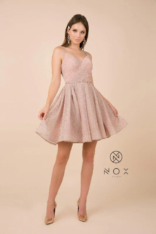 Artistic Embroidered Dress Short Prom Dress Sale