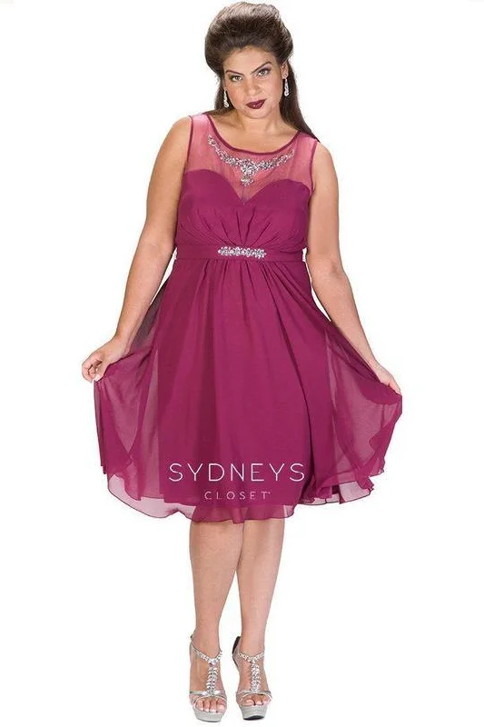 Delicate Lace Dress Sydneys Closet Sleeveless Short Dress