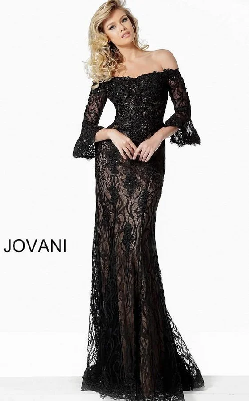 Fancy Evening Dress Jovani 2240 Lace Mother of the Bride Long Dress