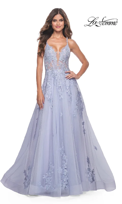 Tulle Skirt Dress La Femme 32062