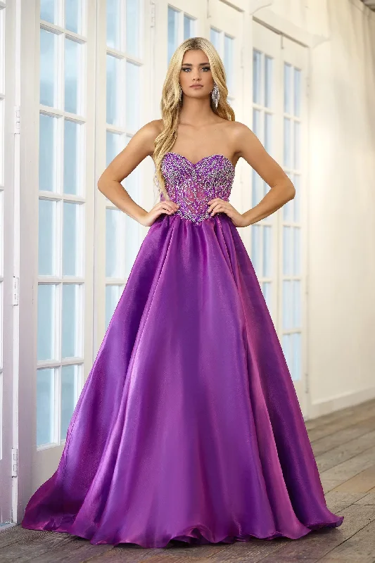 Metallic Formal Dress Ava Presley 28588